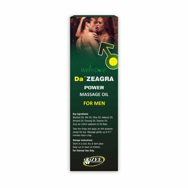 Da' ZEAGRA Power Massage Oil For Men .( زيت التدليك دا زيجرا باور )